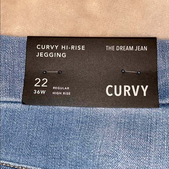 American Eagle Curvy high waisted jegging NWT - Picture 4 of 7
